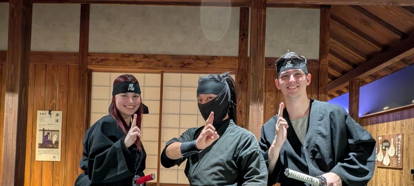 出張　忍者体験（英語ガイド付き忍者体験）
